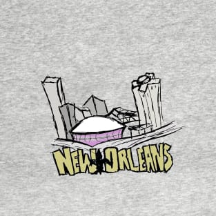 New Orleans Skyline T-Shirt